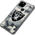 NFL Las Vegas Raiders Camo Google Pixel 5 Clear Case